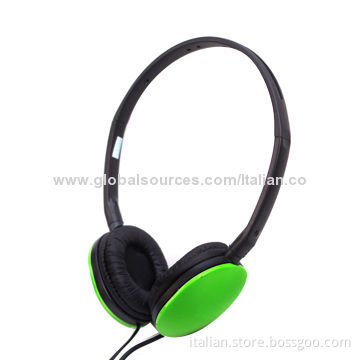 Customized Fashionable 3.5mm Stereo Headphones for Children, Colorful Design